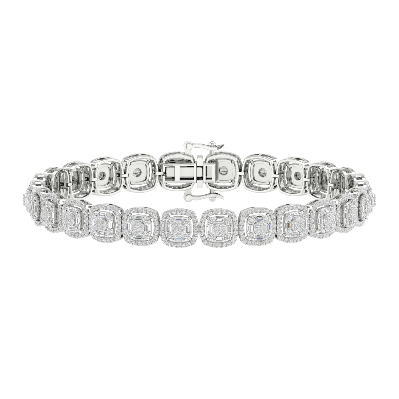 10 Karat Yellow Gold 3.50 Carat Diamonds Classic Men's Bracelet-1127007-YG - Picasso Gold & Diamond Jewelry