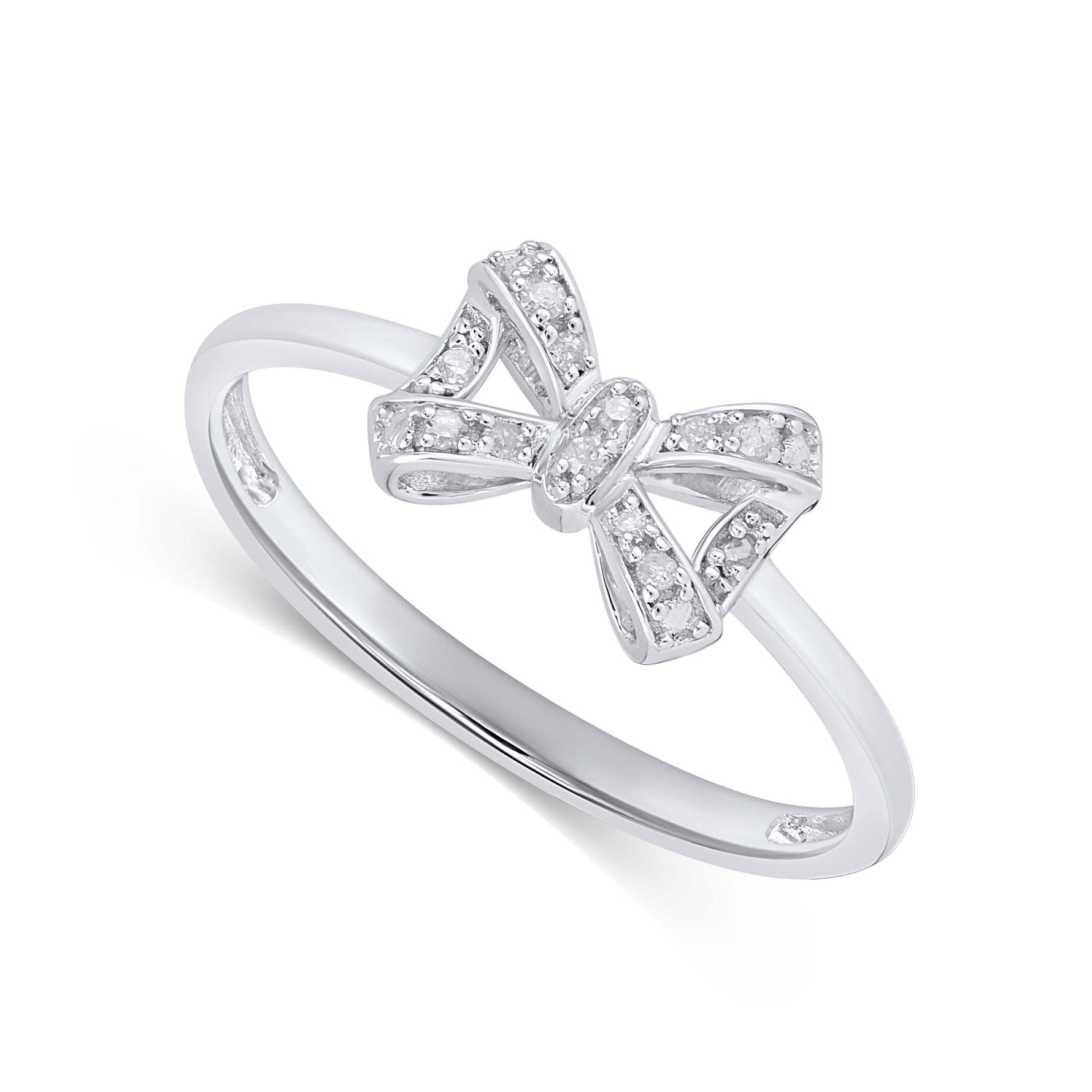925 SS 0.05CT D-LADIES RING - Picasso Gold & Diamond Jewelry