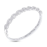 14 Karat All Yellow Gold 1.42 Carat Diamonds Fashion Micro Prong Endless Luster Bangle-1325823-ALY - Picasso Gold & Diamond Jewelry