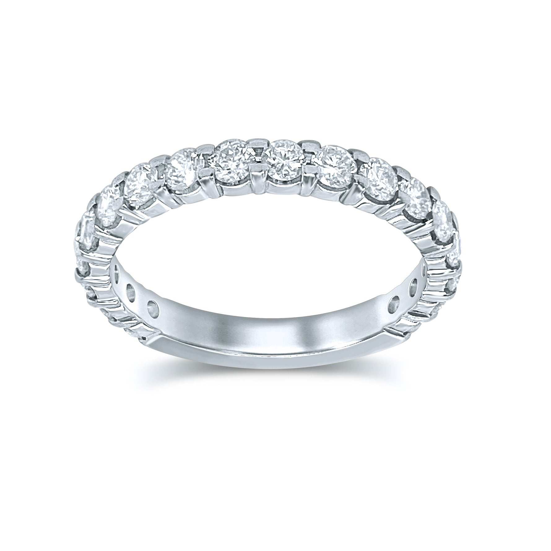 14K 0.33CT Diamond Band (18 Diamond Stones) - Picasso Gold & Diamond Jewelry