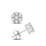 14K 0.14CT Diamond Earring - Picasso Gold & Diamond Jewelry