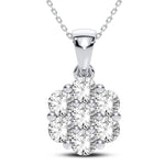 14K 0.25CT Diamond Pendant - Picasso Gold & Diamond Jewelry