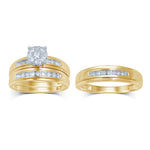14K 0.43CT Diamond TRIO SET - Picasso Gold & Diamond Jewelry