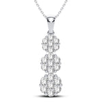 10K 1.37CT Diamond Pendant - Picasso Gold & Diamond Jewelry