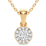 14K 0.27CT DIAMOND PENDANT - Picasso Gold & Diamond Jewelry
