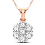 14K 0.25CT Diamond Pendant - Picasso Gold & Diamond Jewelry