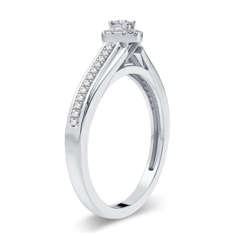 14K 0.20CT Diamond Ring - Picasso Gold & Diamond Jewelry