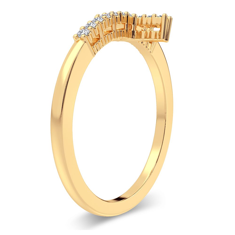 14K 0.11CT DIAMOND RING - Picasso Gold & Diamond Jewelry