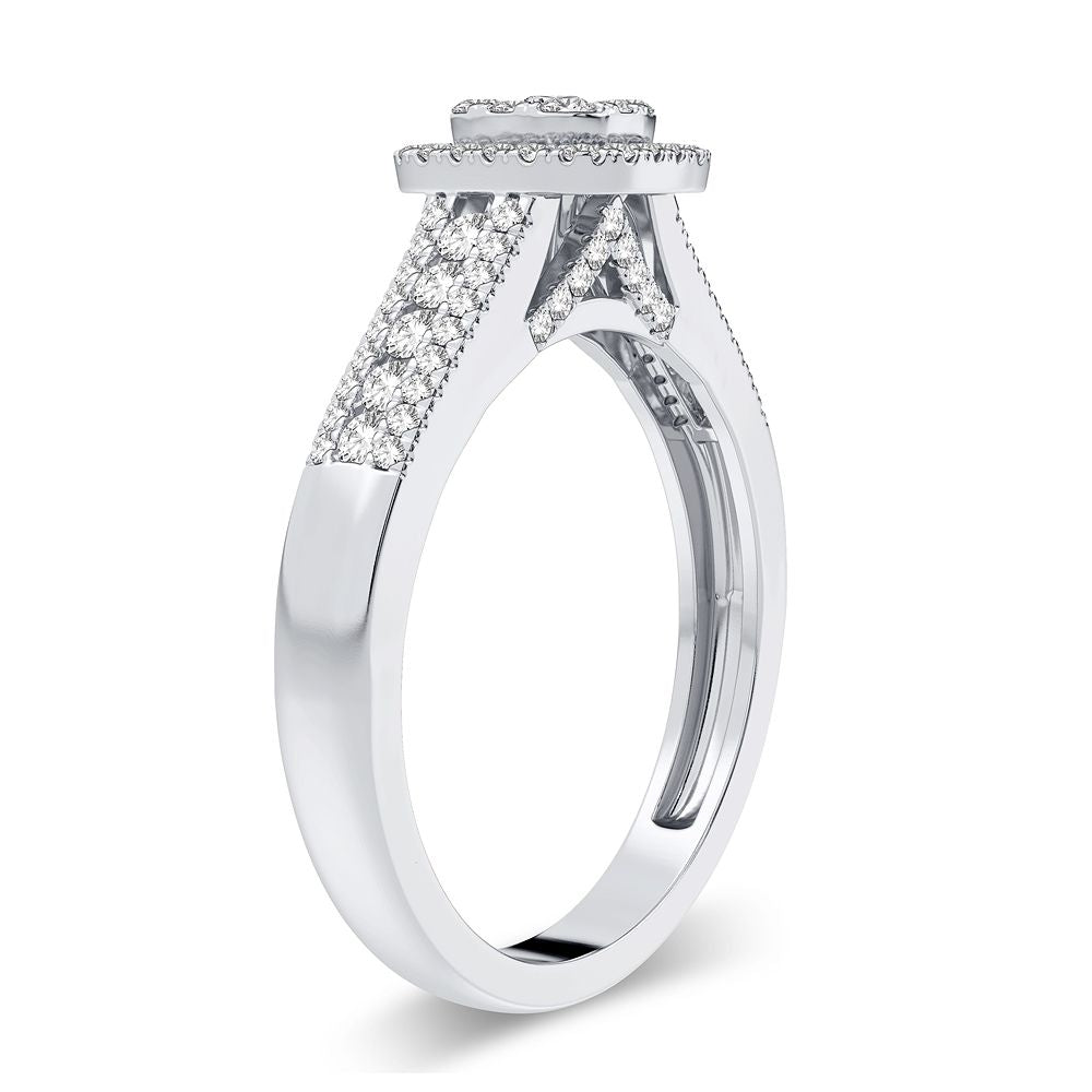 14K 0.45CT Diamond Ring - Picasso Gold & Diamond Jewelry