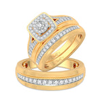 14K 0.68CT Diamond Trio Set - Picasso Gold & Diamond Jewelry