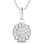 14k 0.50ct Diamond Pendant - Picasso Gold & Diamond Jewelry