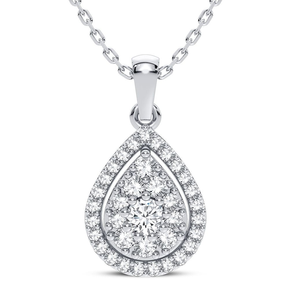 14K 0.30CT DIAMOND PENDANT - Picasso Gold & Diamond Jewelry