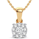 14K 0.25CT Diamond Pendant - Picasso Gold & Diamond Jewelry