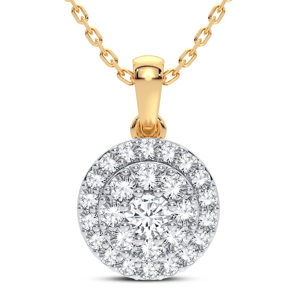 14K 0.33CT DIAMOND PENDANT - Picasso Gold & Diamond Jewelry