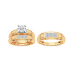 14K 0.25CT Diamond Trio Set - Picasso Gold & Diamond Jewelry