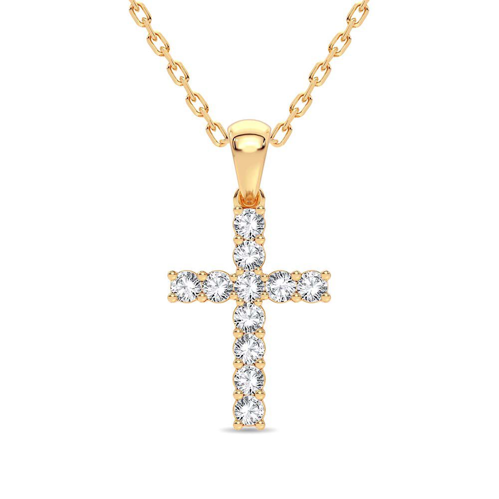 14K 0.50CT Diamond Pendant - Picasso Gold & Diamond Jewelry
