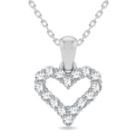 14K 0.25CT Diamond Pendant - Picasso Gold & Diamond Jewelry