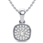 14K 0.13CT Diamond Pendant - Picasso Gold & Diamond Jewelry