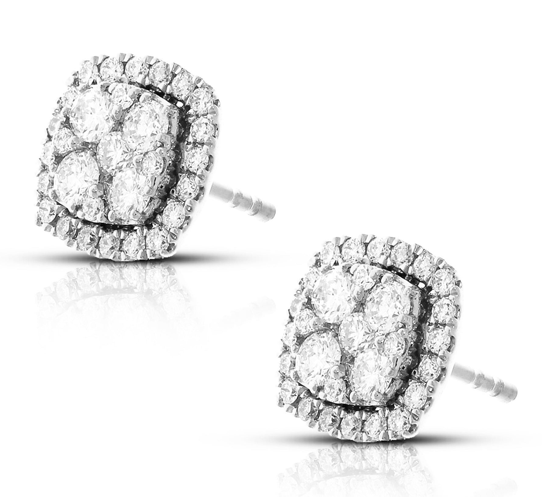 14K 0.69ct Diamond Earring - Picasso Gold & Diamond Jewelry