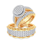 14K 2.00CT Diamond Trio Set - Picasso Gold & Diamond Jewelry