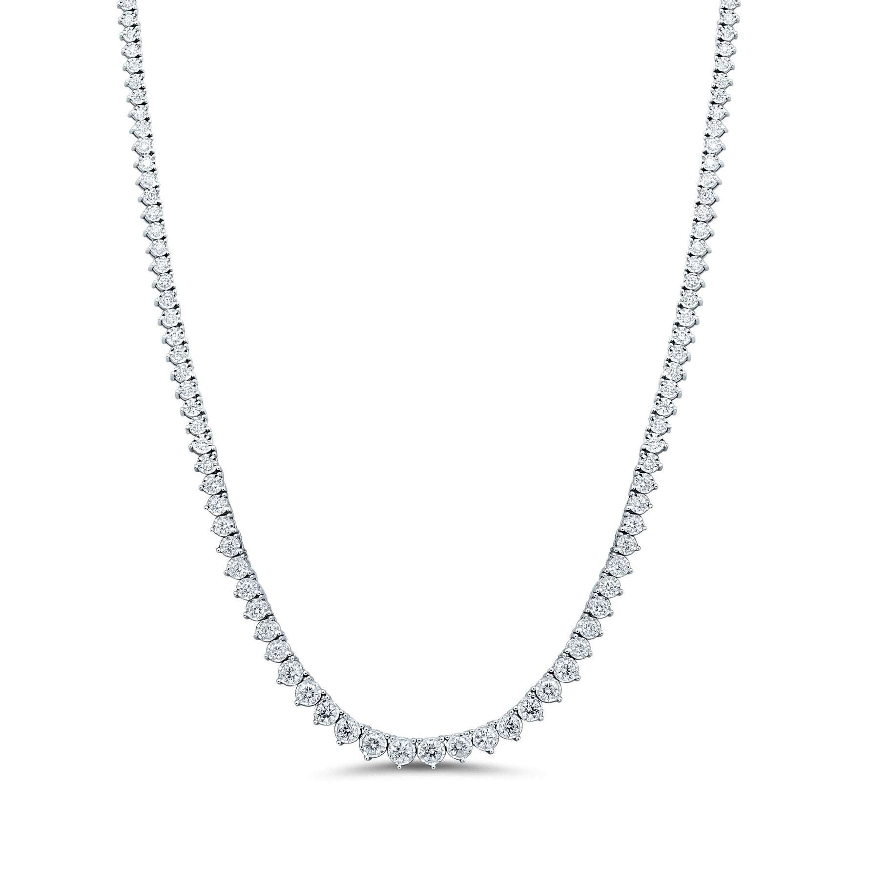 14K 3.75CT Diamond Necklace - Picasso Gold & Diamond Jewelry
