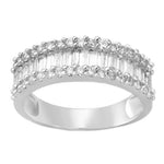 10K White Gold Ladies’ Diamond Band 0.50 CTW – H-I, I1-I2