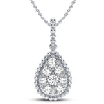 14K 0.40CT DIAMOND PENDANT - Picasso Gold & Diamond Jewelry