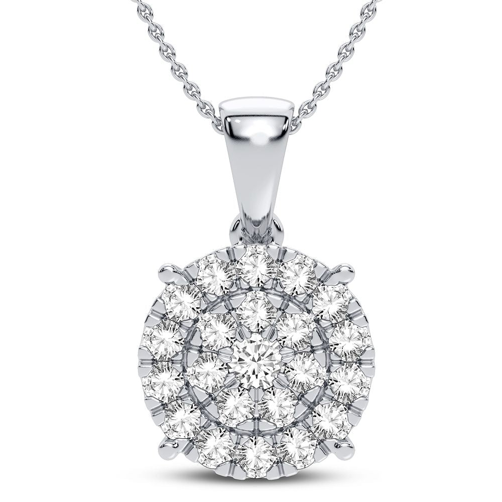 10K 0.75CT DAIMOND PENDANT - Picasso Gold & Diamond Jewelry