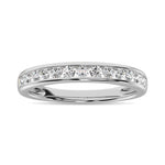 Channel Set Diamond 1/2 Ct.tw Anniversary Band