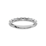 Diamond Anniversary Ring 1/10 Ct.tw in 14K White Gold