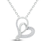 14K 0.15CT DIAMOND PENDANT - Picasso Gold & Diamond Jewelry