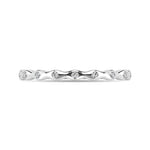 Diamond 1/10 Ct.tw Stackable Ring in 14K White Gold