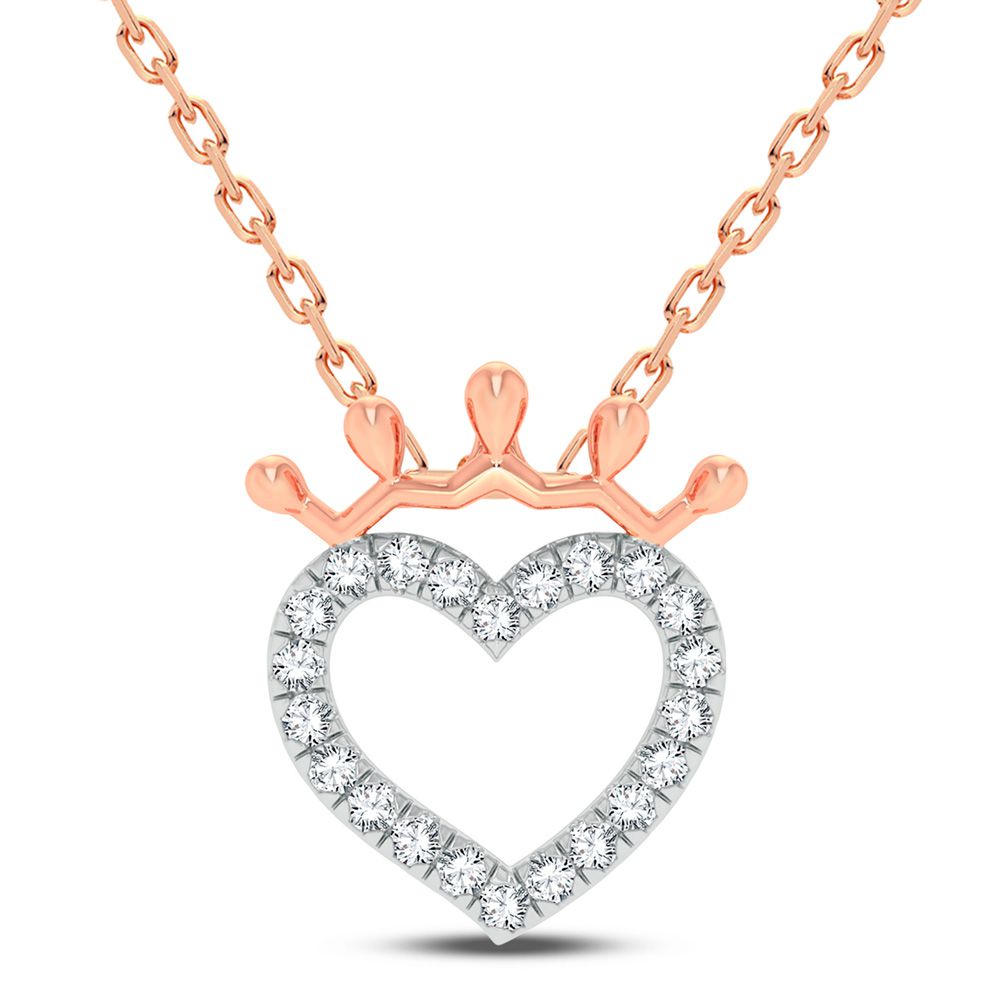 10K 0.25CT DIAMOND PENDANT - Picasso Gold & Diamond Jewelry