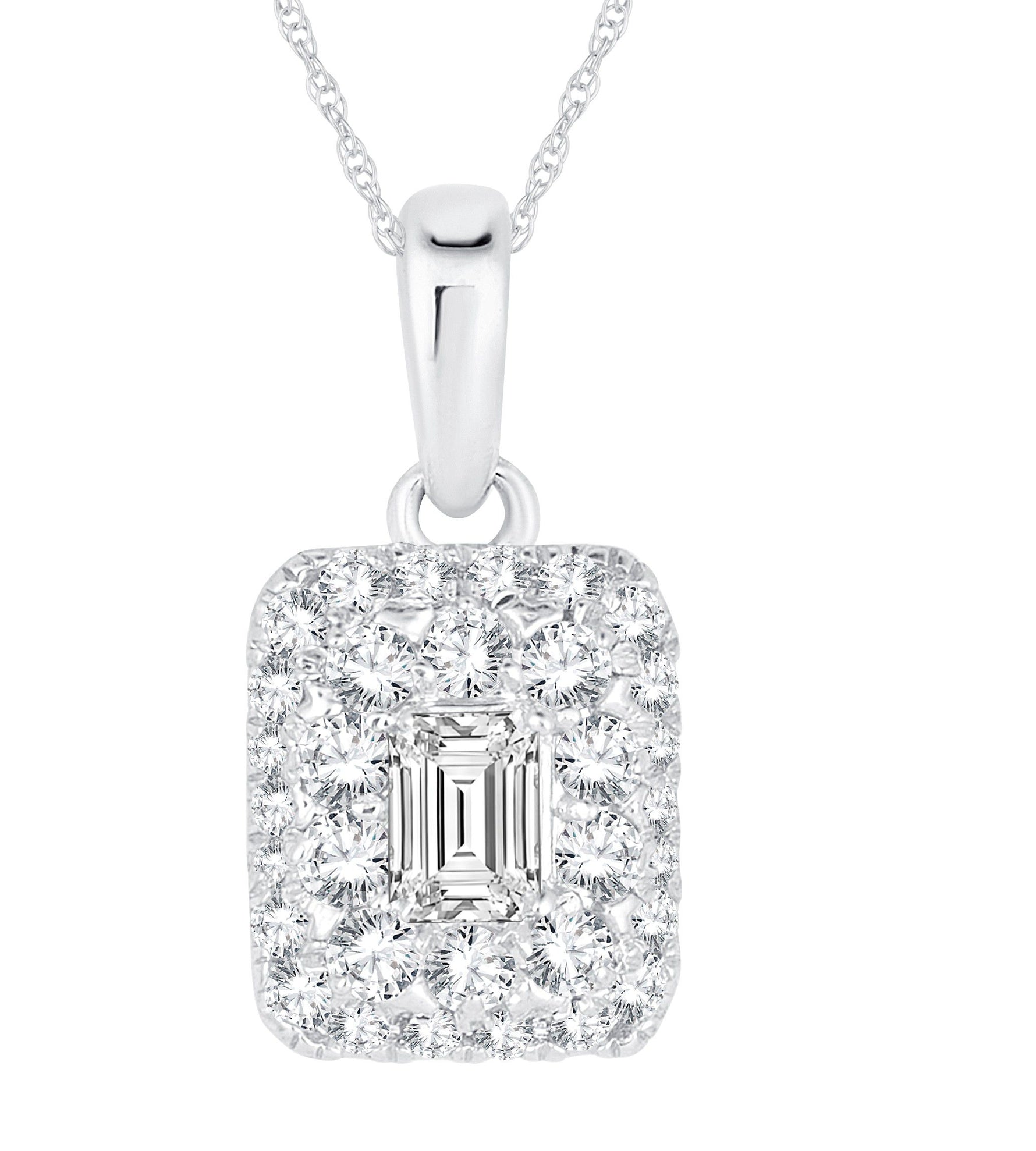 14k 0.50ct Diamond Pendants - Picasso Gold & Diamond Jewelry