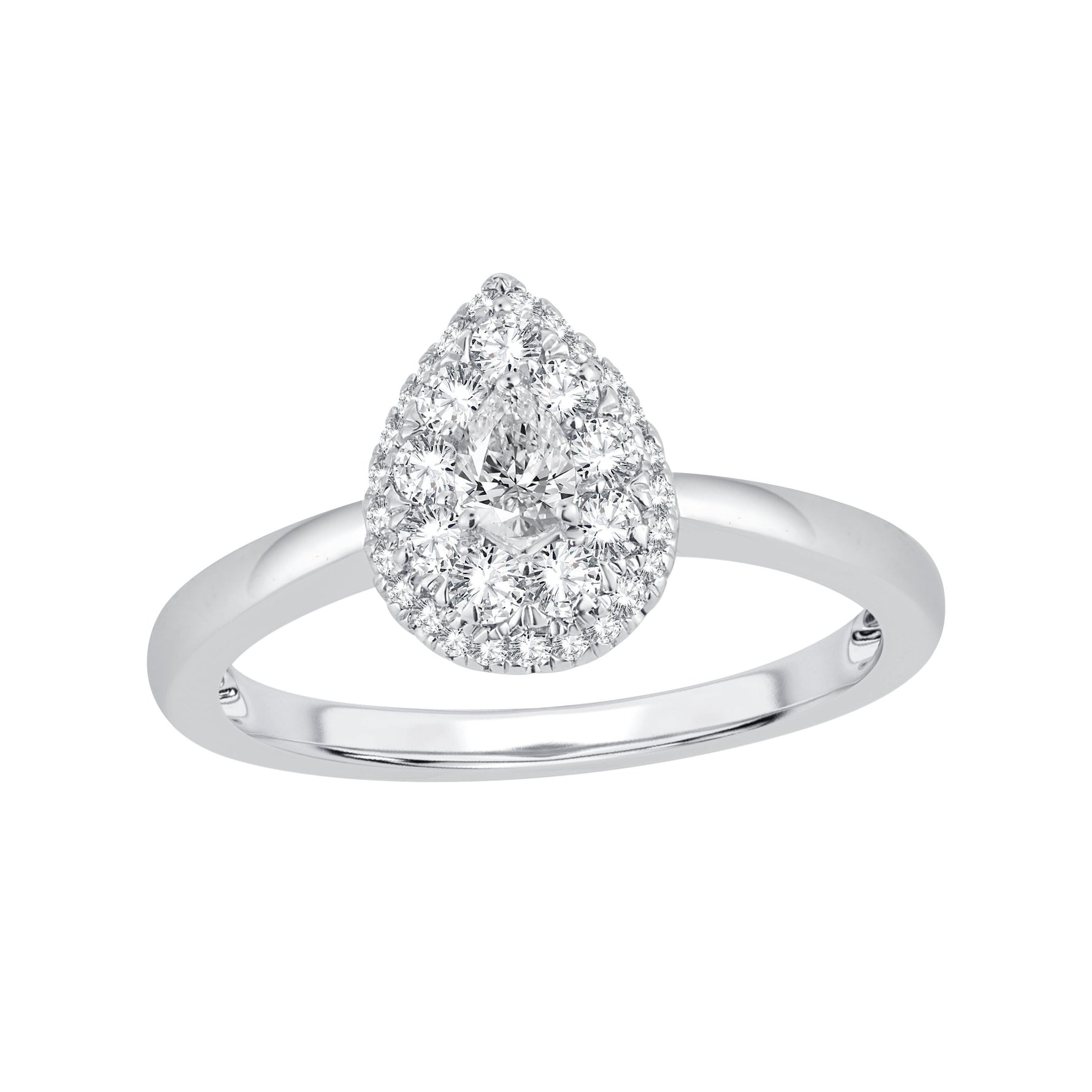 14K 0.52ct Engsgement Ring - Picasso Gold & Diamond Jewelry