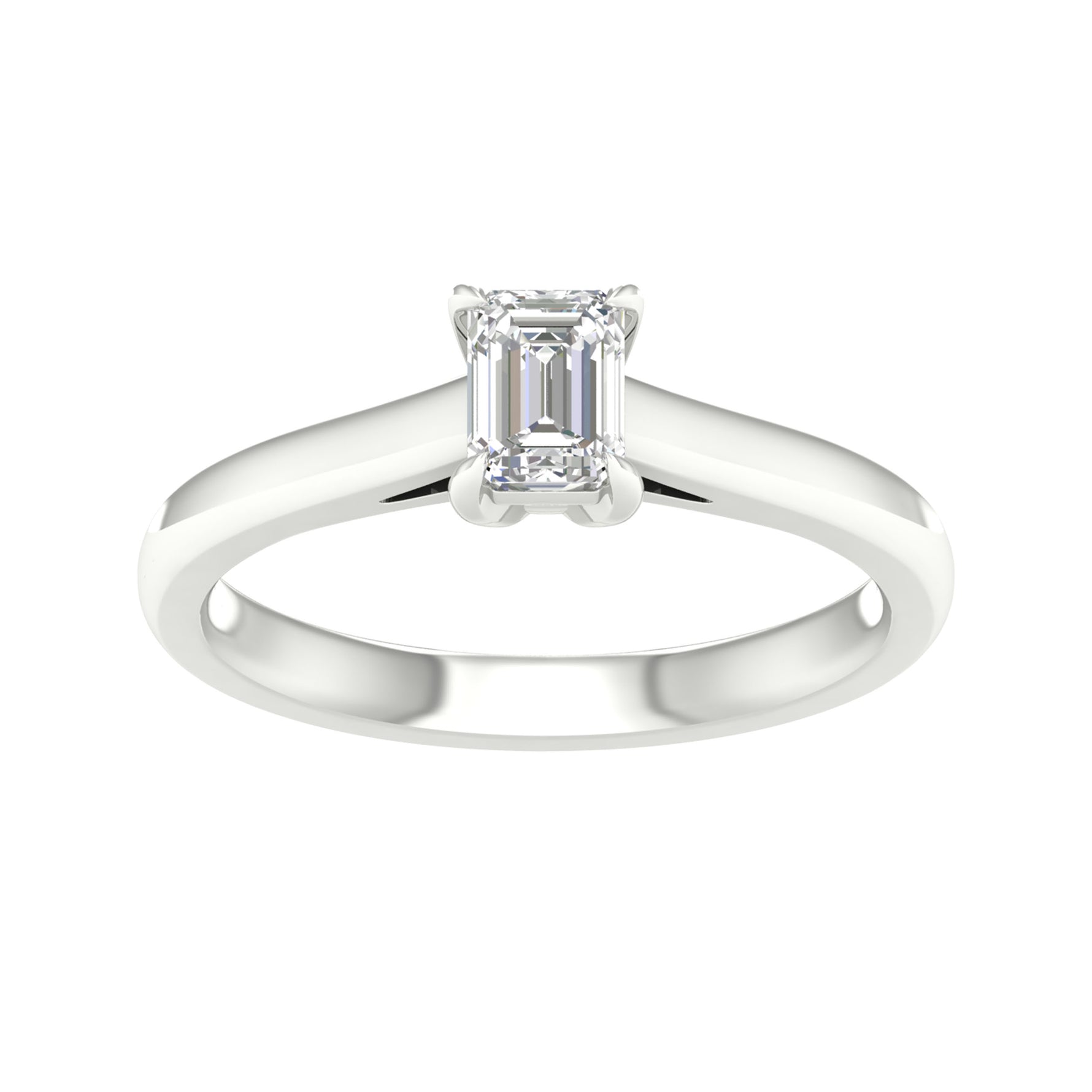 14K 0.50CT Certified Lab Grown Diamond Ring ( IGI Certified ) - Picasso Gold & Diamond Jewelry