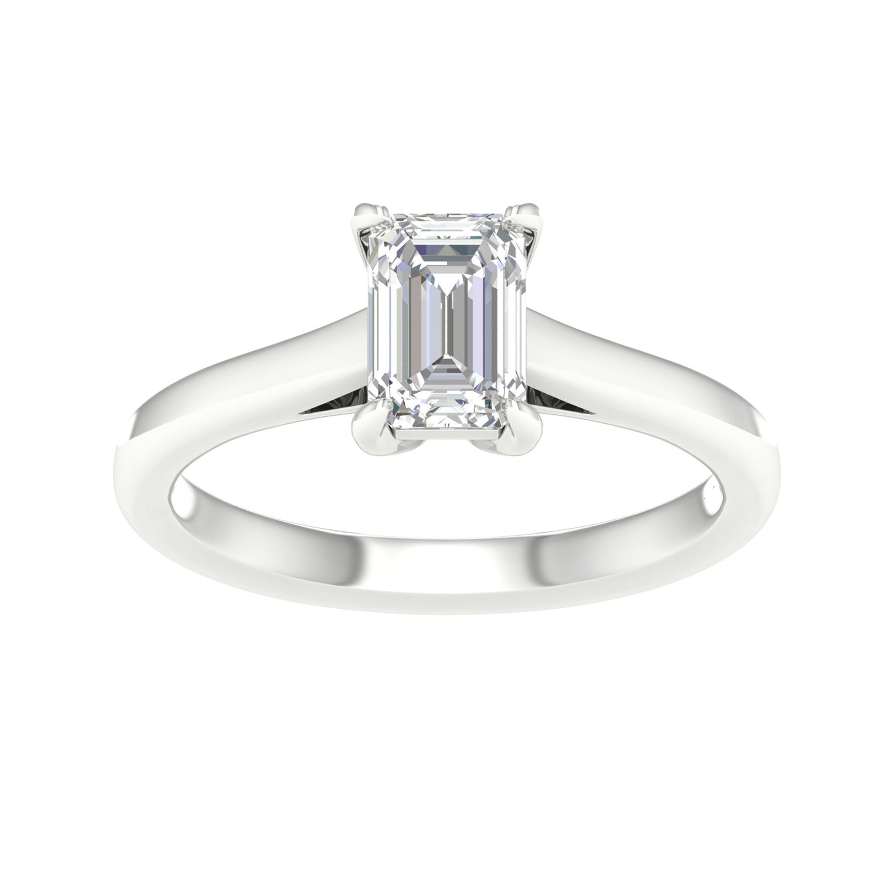 14K 1.00CT Certified Lab Grown Diamond Ring ( IGI Certified ) - Picasso Gold & Diamond Jewelry