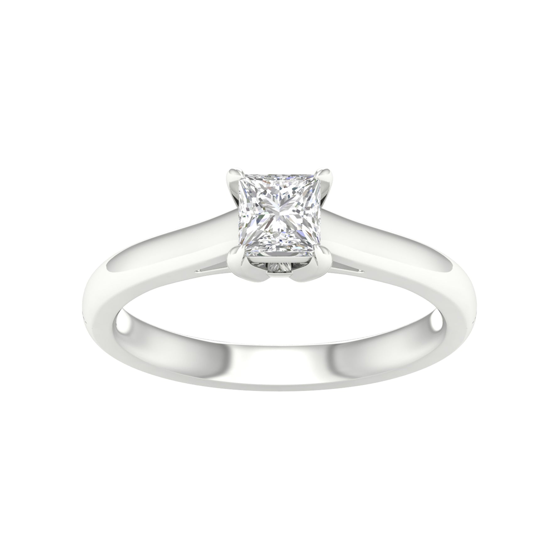 14K 0.50CT Certified Lab Grown Diamond Ring ( IGI Certified ) - Picasso Gold & Diamond Jewelry