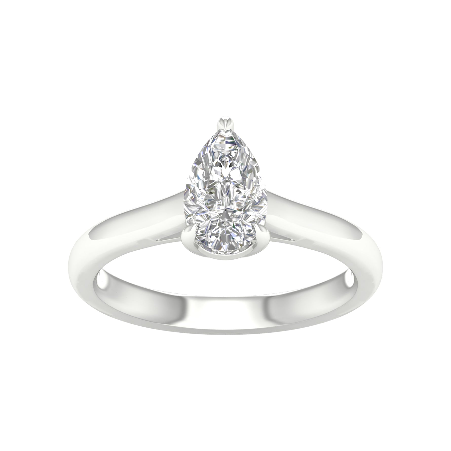 14K 1.00CT Lab Grown Engagement Ring ( IGI Certified ) - Picasso Gold & Diamond Jewelry