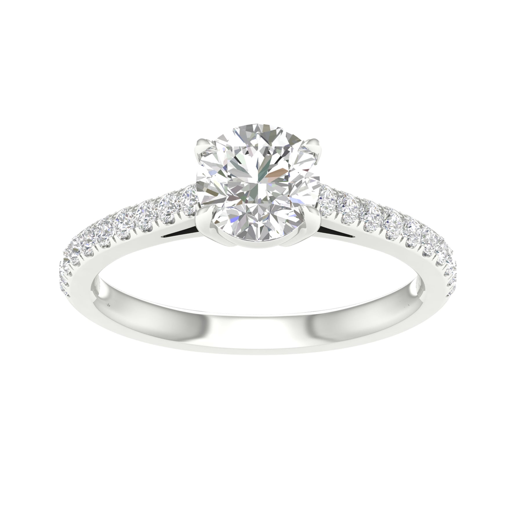 14K 1.25CT Certified Lab Grown Diamond Ring ( IGI Certified ) - Picasso Gold & Diamond Jewelry