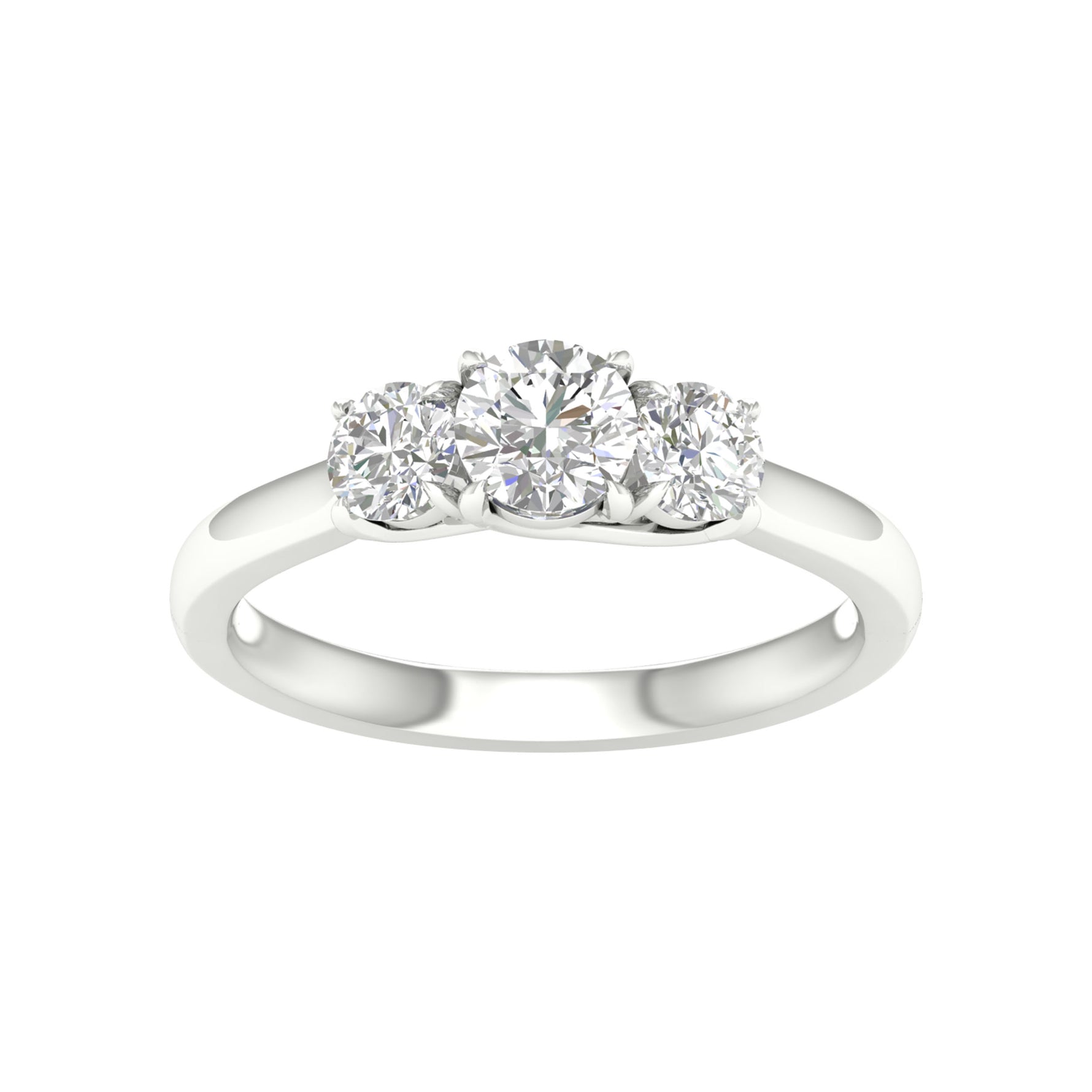 14K 1.00CT Certified Lab Grown Diamond Ring ( IGI Certified ) - Picasso Gold & Diamond Jewelry