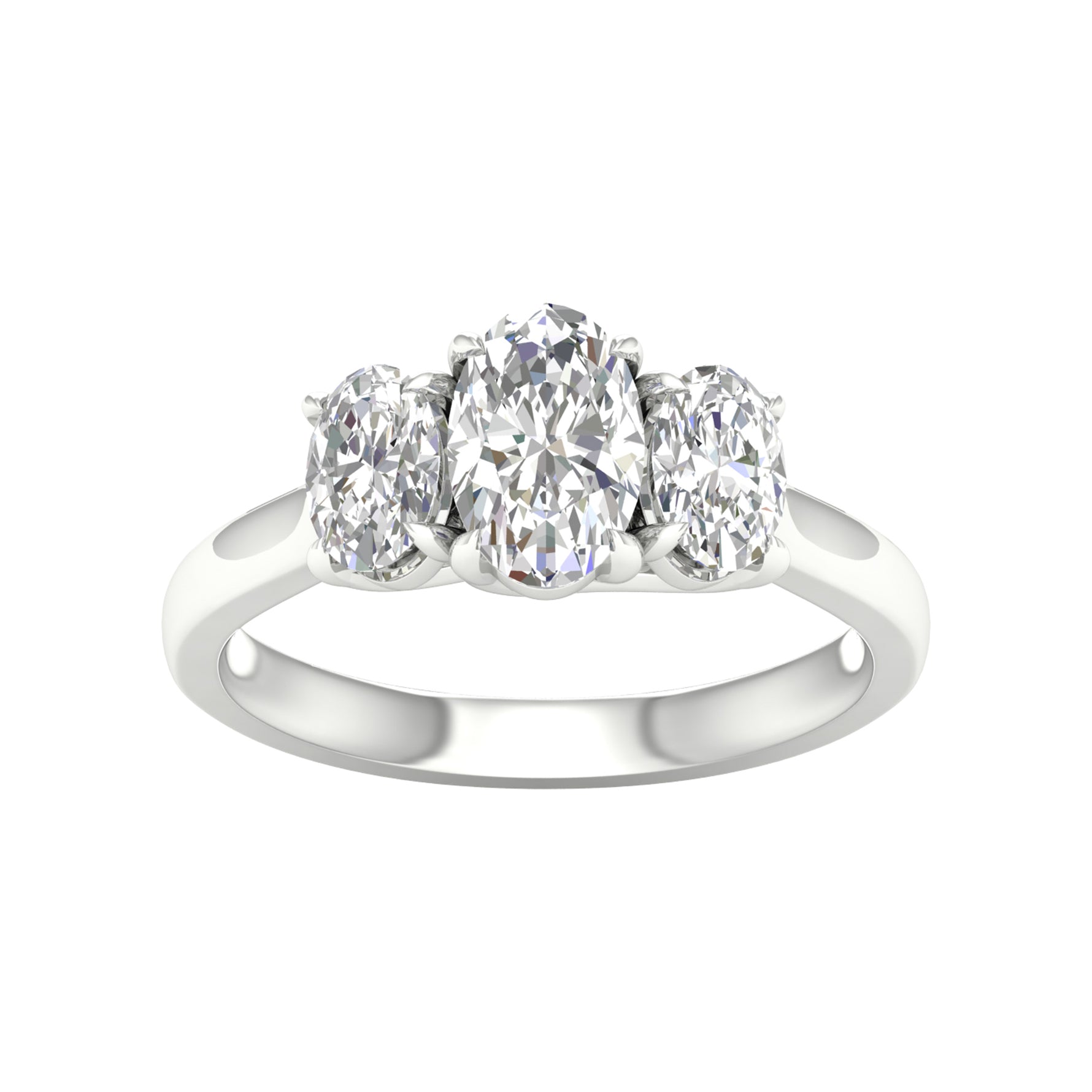 14K 2.00CT Certified Lab Grown Diamond Ring ( IGI Certified ) - Picasso Gold & Diamond Jewelry