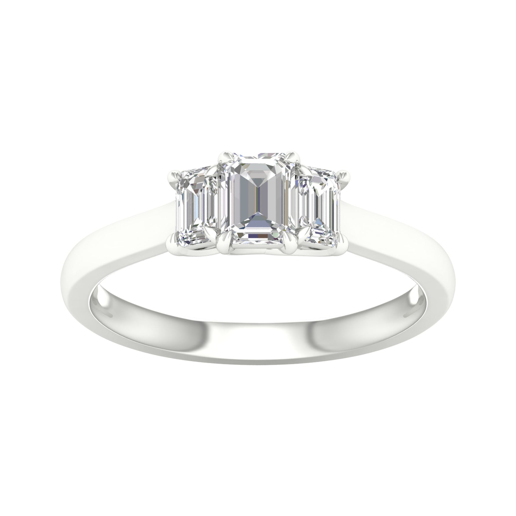 14K 1.00CT Certified Lab Grown Diamond Ring ( IGI Certified ) - Picasso Gold & Diamond Jewelry