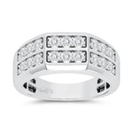 10K 0.20ct Diamond Mens Ring