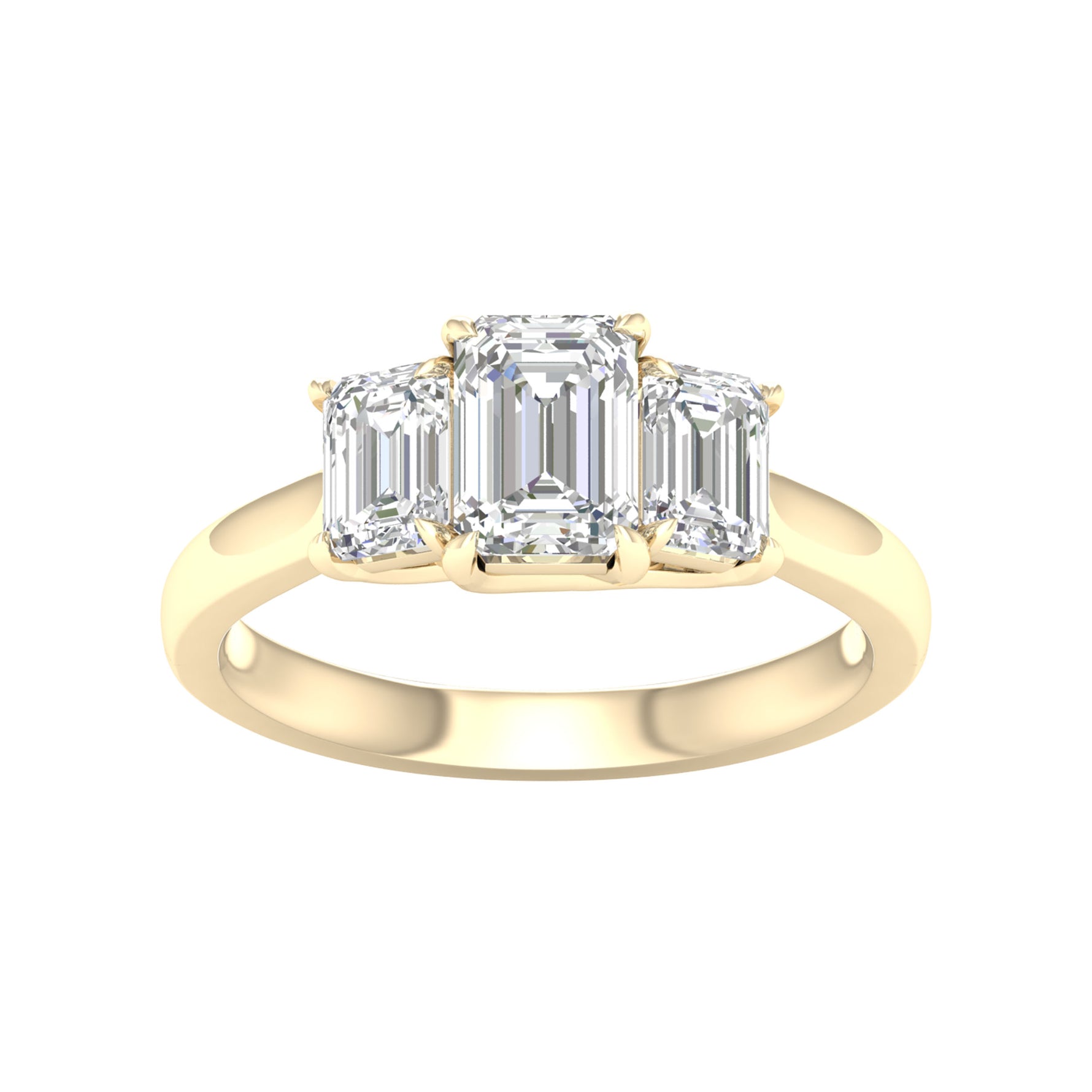 14K 2.00CT Certified Lab Grown Diamond Ring ( IGI Certified ) - Picasso Gold & Diamond Jewelry