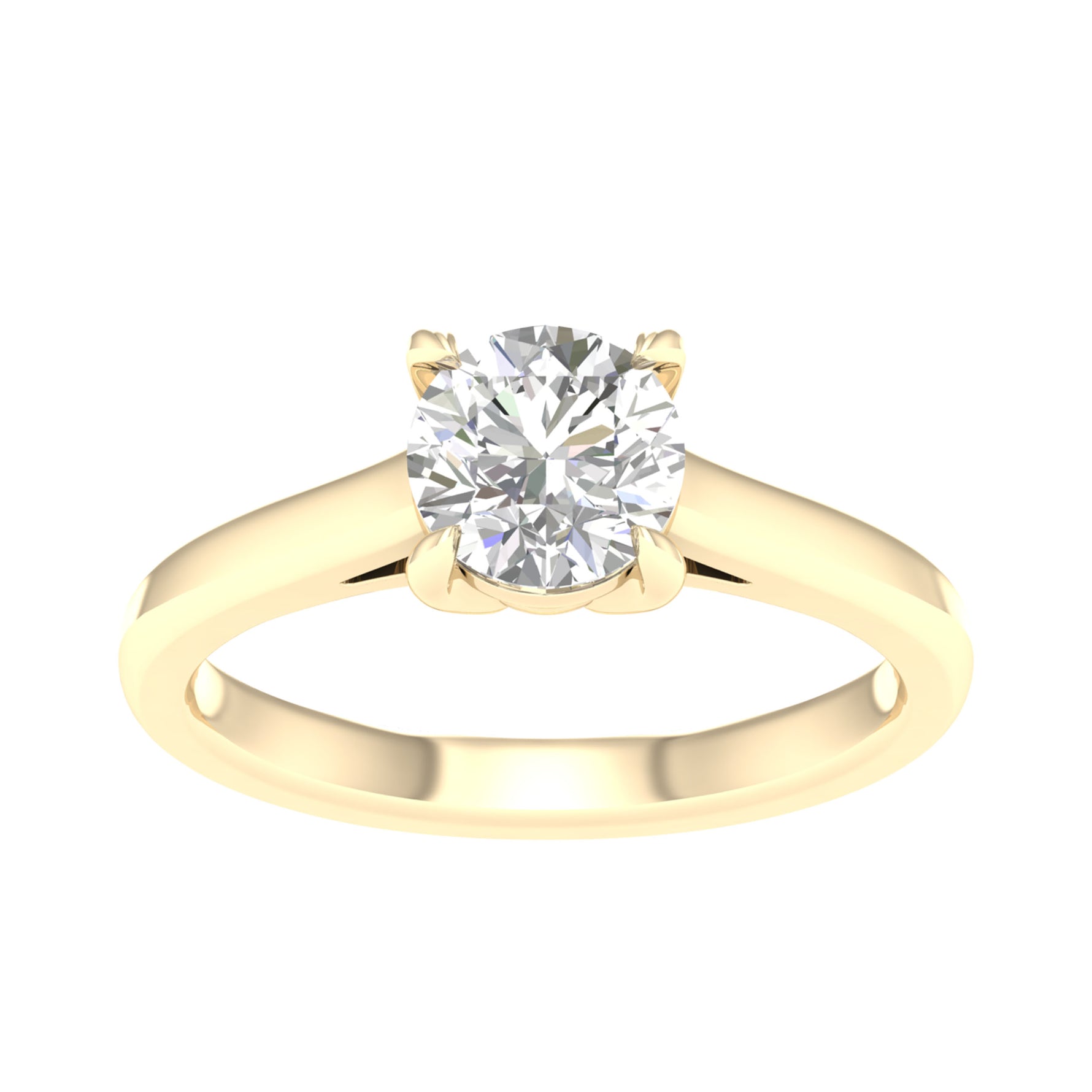 14K 1.50CT Certified Lab Grown Diamond Ring ( IGI Certified ) - Picasso Gold & Diamond Jewelry