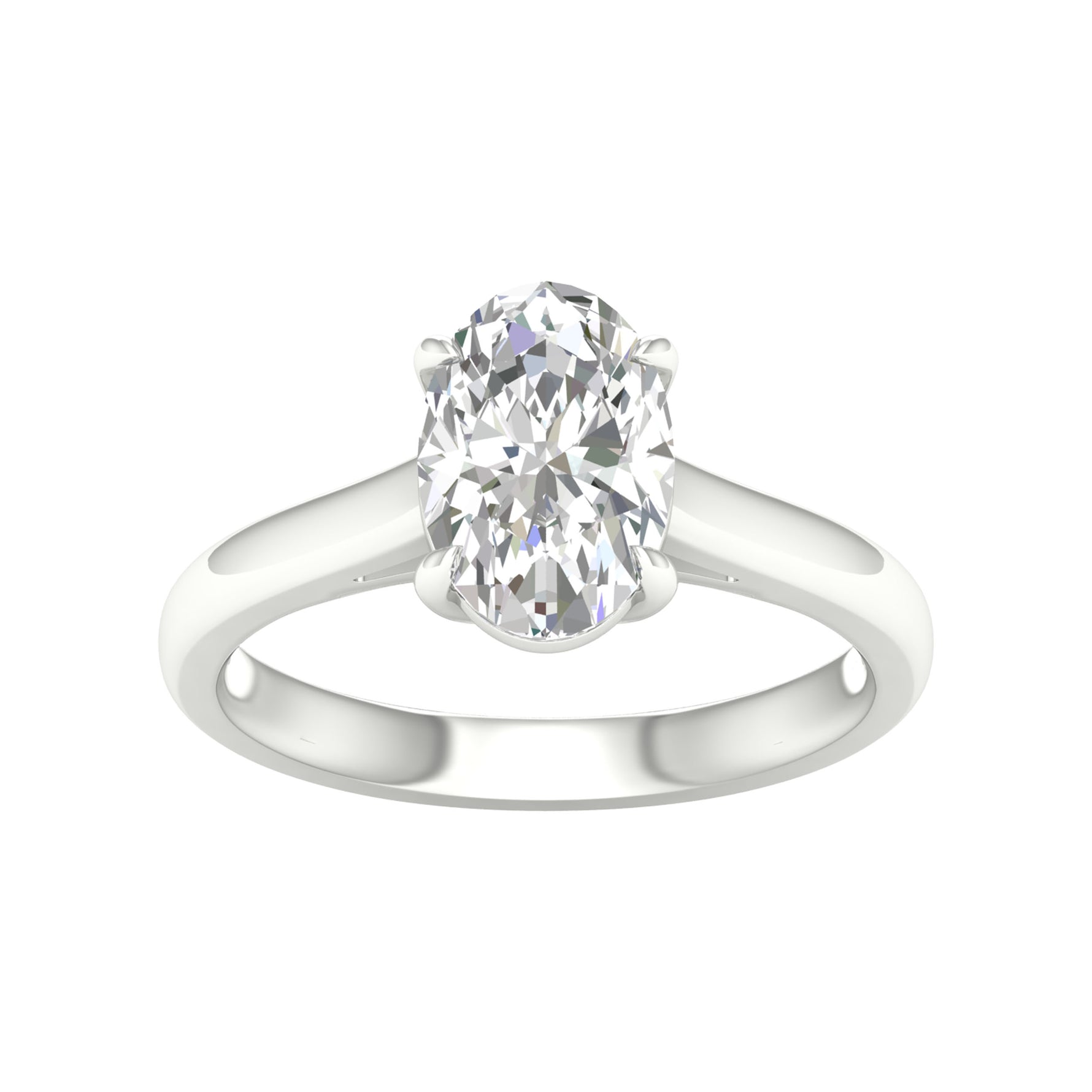14K 2.00CT Certified Lab Grown Diamond Ring ( IGI Certified ) - Picasso Gold & Diamond Jewelry