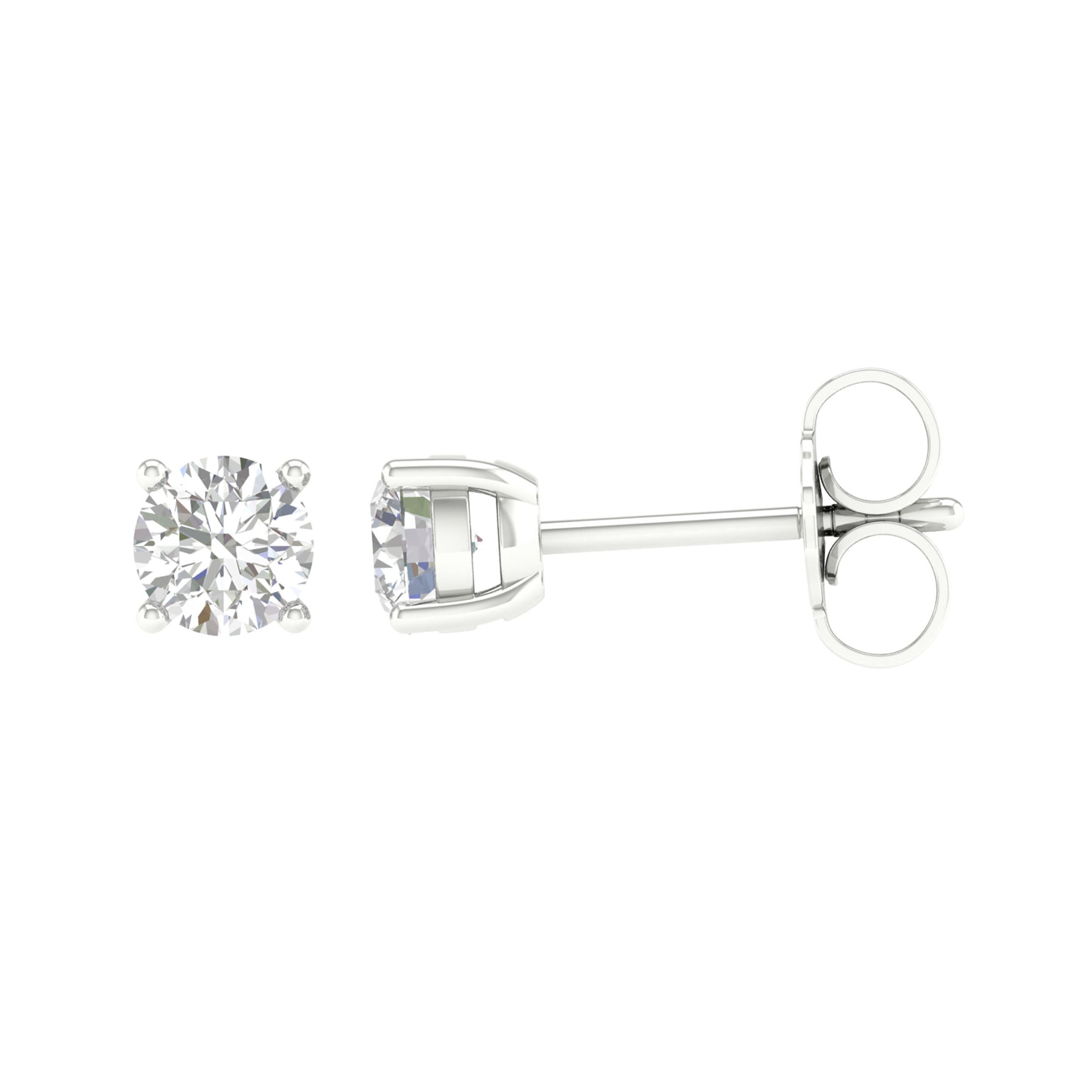14K 0.50CT Certified Lab Grown Diamond Earring ( IGI Certified ) - Picasso Gold & Diamond Jewelry