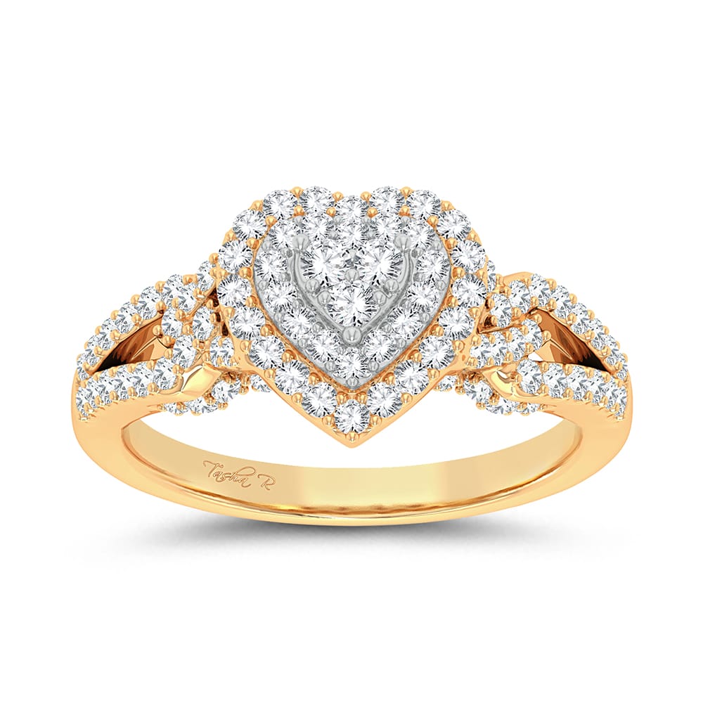 14K 0.68ct Fashion Ring - Picasso Gold & Diamond Jewelry
