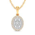 14K 0.25ct Diamond Pendant - Picasso Gold & Diamond Jewelry